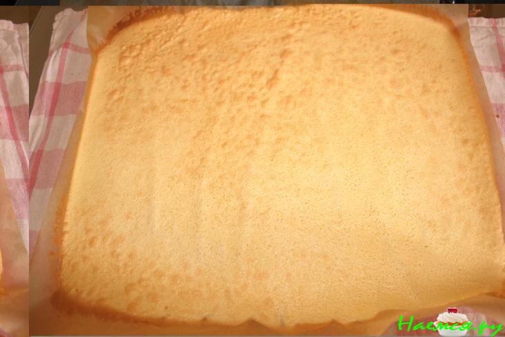 Нежные рулеты с баунти и клубникой Нежные рулеты с баунти и клубникой