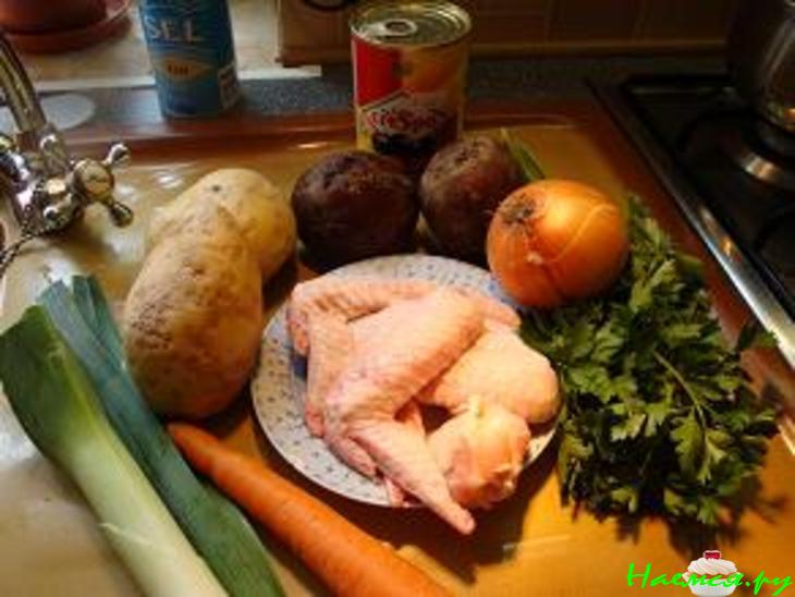 Свекольник "Ешь стоя, больше влезет!"