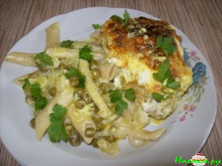 Макароны с кабачком