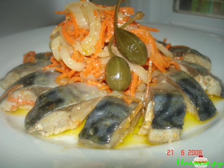 Скумбрия маринованная