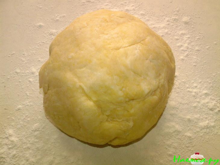 Пирог/киш с курицей и яблоками