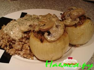 Фаршированный лук Фаршированный лук