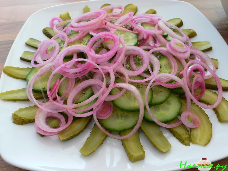 Салат со свеклой, но не винегрет Салат со свеклой, но не винегрет