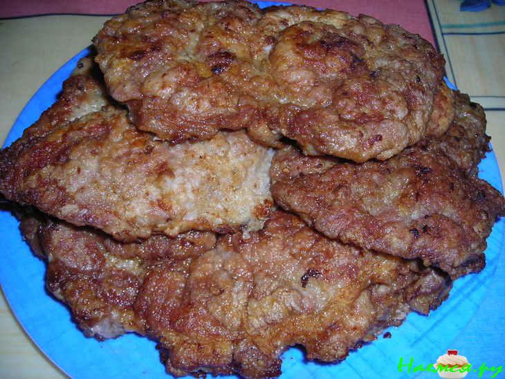 Отбивная из свиной шейки Отбивная из свиной шейки