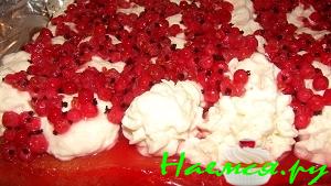 Пирог 'Красное и белое'