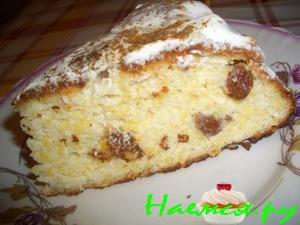 Запеканка - пирог с кукурузной крупой Запеканка - пирог с кукурузной крупой