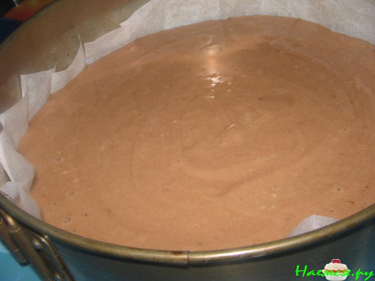 Торт 'Каприз' с фруктовым йогуртом