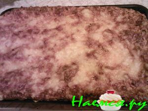 Капустно-морковная запеканка с творогом и сыром