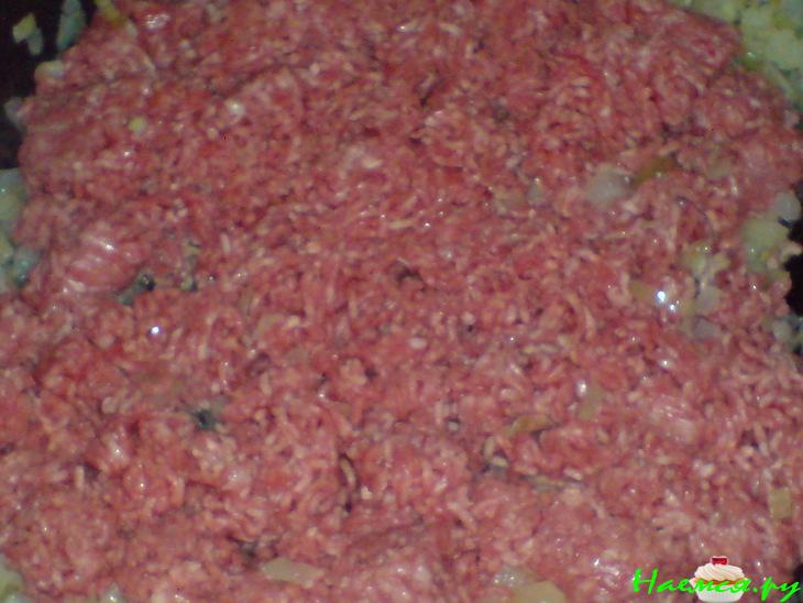 Пирог с мясом и квашеной капустой Пирог с мясом и квашеной капустой