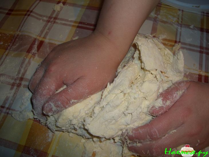 Пирог с плавлеными сырками Пирог с плавлеными сырками