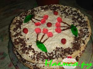 Голландский вишневый торт