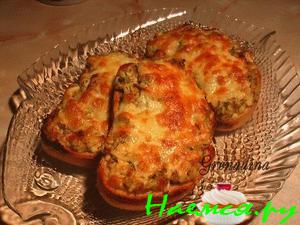 Горячие пикантные бутербродики