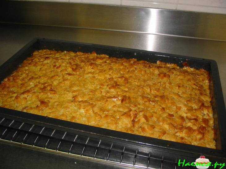 Пирог миндалевый очень быстрый