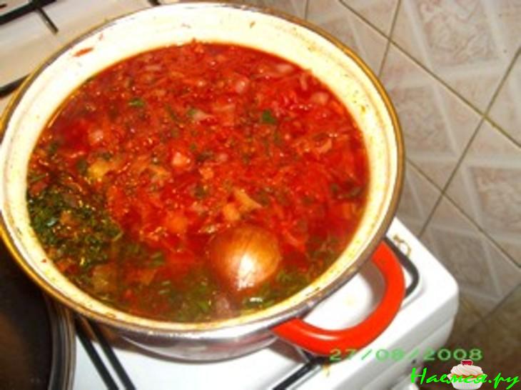 Борщ постный (мой вариант) Борщ постный (мой вариант)