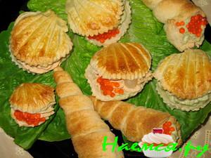 Паста для тарталеток из копченой рыбы и авокадо