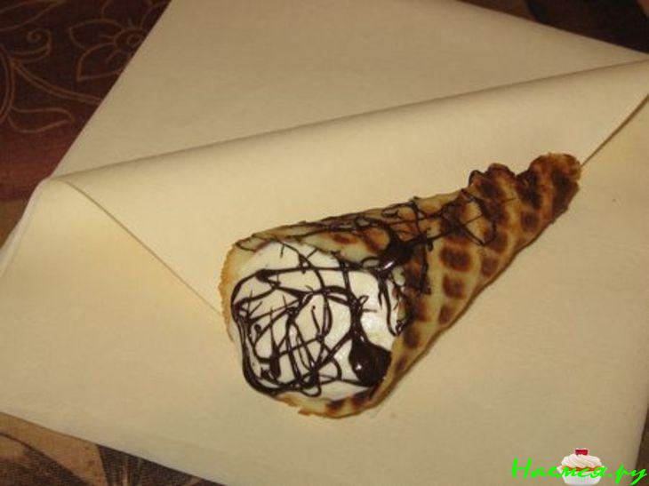 Трубочки с белково-заварным кремом