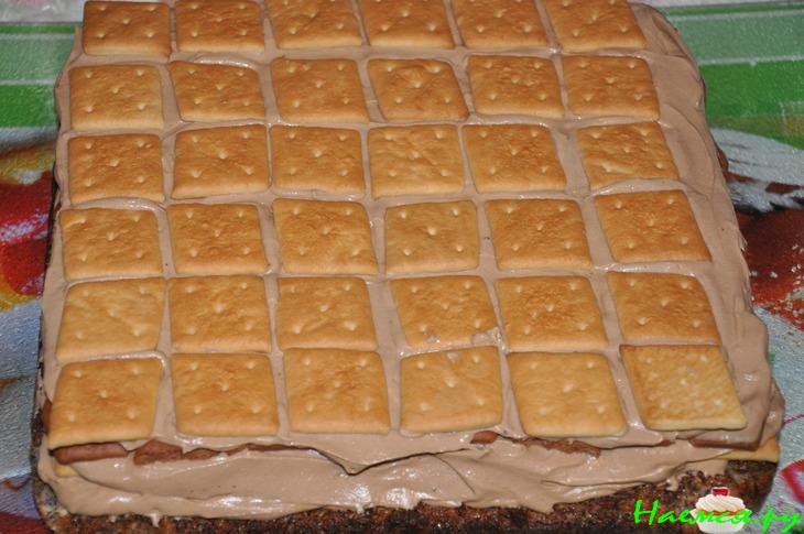 Торт из крекера