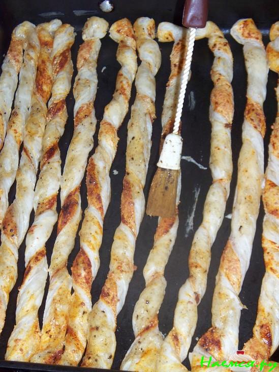 Палочки хлебные ароматно-пикантные!