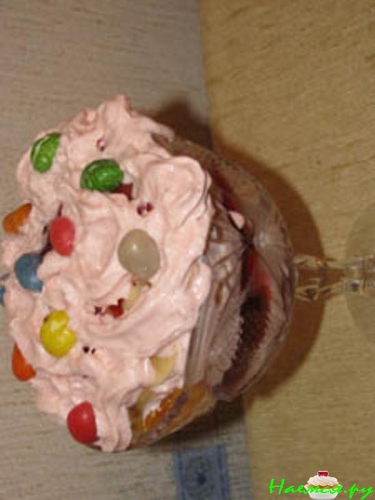 Фруктовый десерт с "Морскими камешками" Фруктовый десерт с "Морскими камешками"