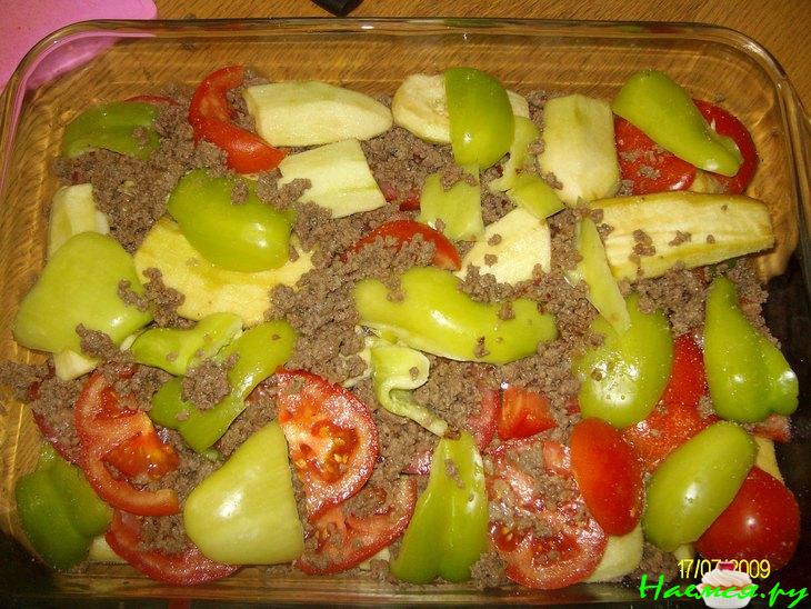 Овощной мясной MIX