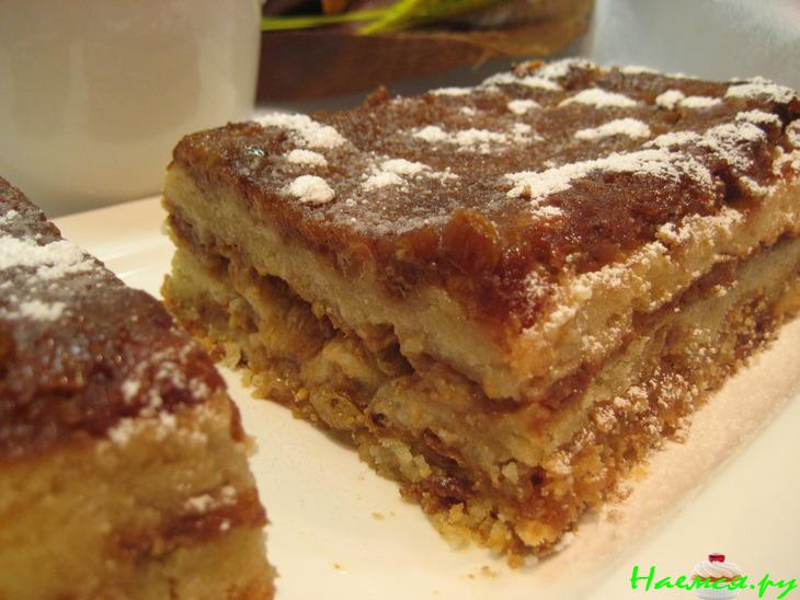 Яблочный пирог "Лентяй"