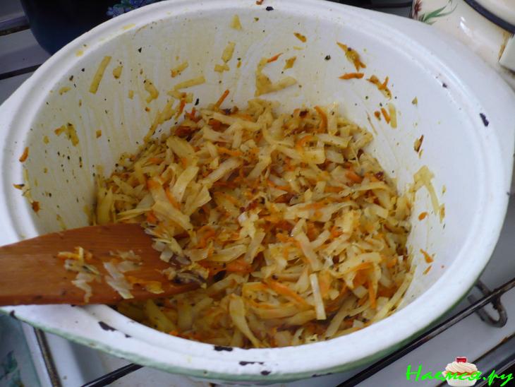 Ленивые вегетарианские голубцы