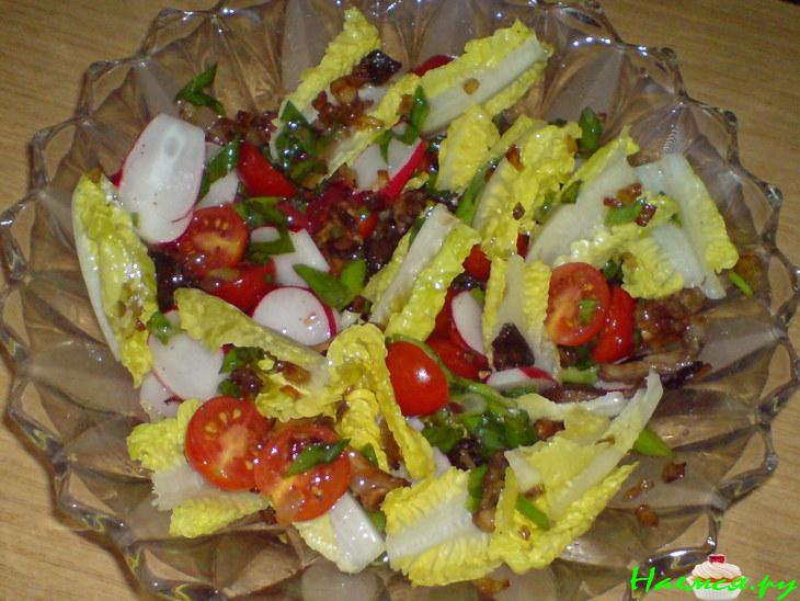 Салат "Гнездышко"