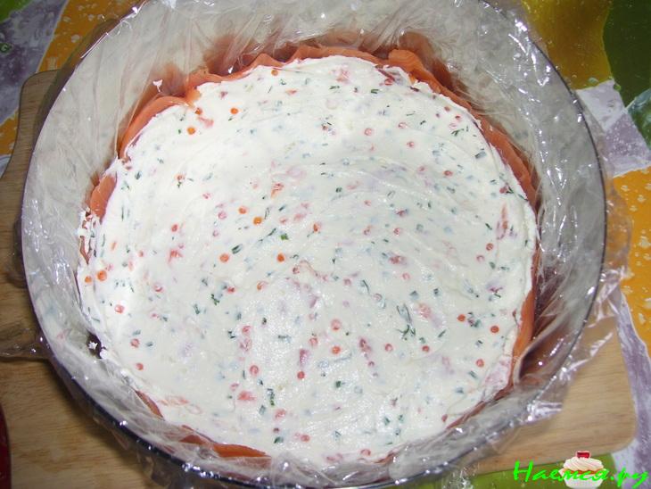 Завтрак из лосося