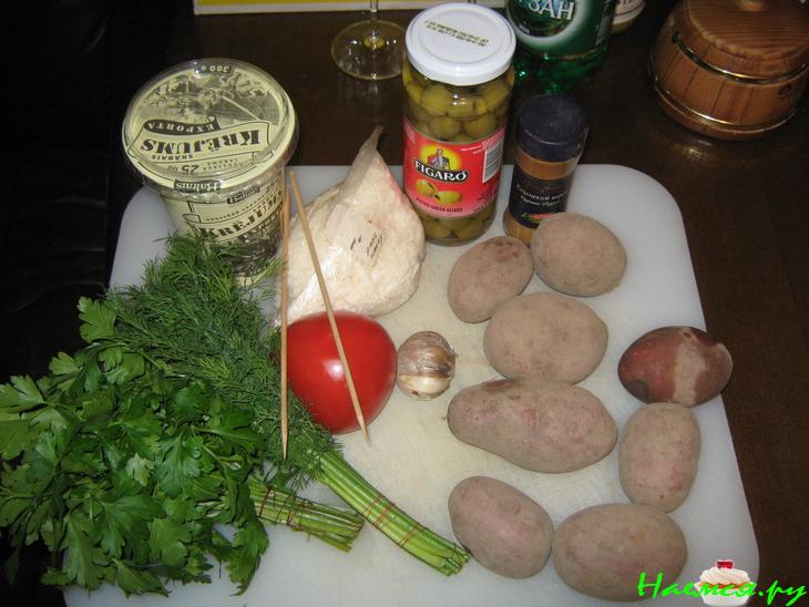 Салат "Синьор Робинзон" Салат "Синьор Робинзон"