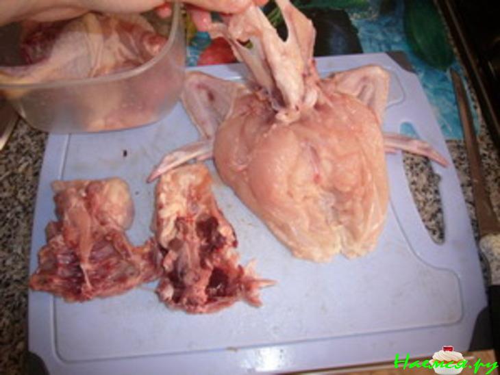 Курино-грибной суп с рисовой лапшой