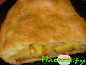 Яблочный пирог выходного дня