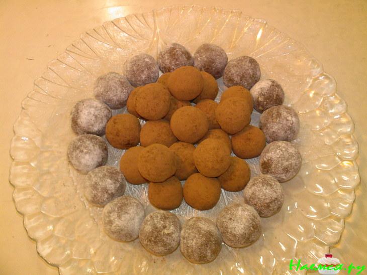 Конфеты шоколадно-арахисовые с медом