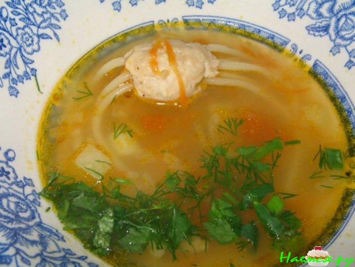 Суп с фрикадельками для маленьких приверед