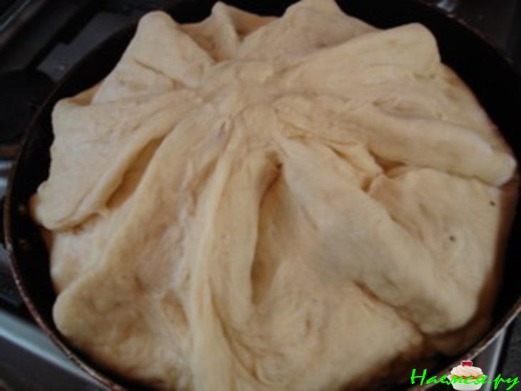 Пирог с курицей и смородиной