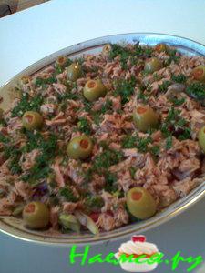 Легкий салатик с тунцом Легкий салатик с тунцом