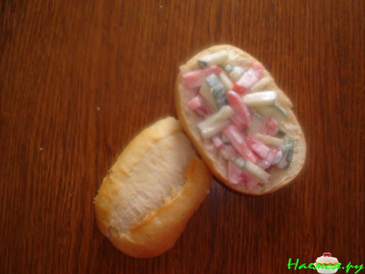 Бутерброд с ветчиной и сыром Хохланд