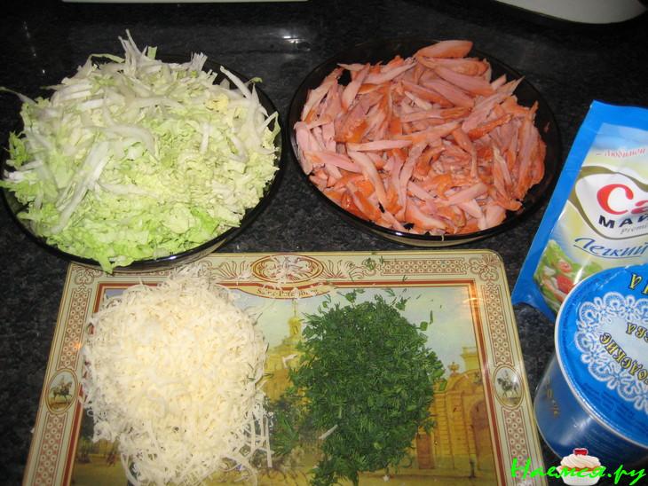 Салат куриный "Пикантный"