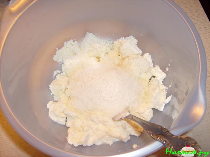 Пирог творожный "Вишенки" Пирог творожный "Вишенки"