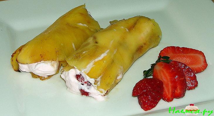 Ананасовые рулеты Ананасовые рулеты