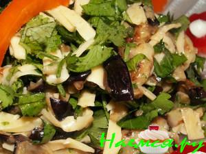 Салат "Любимый" с банлажаном