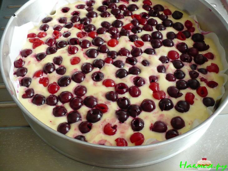 Пирог с вишней по мотивам "Венского"