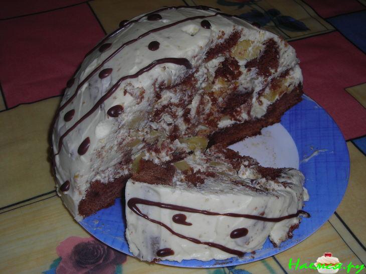 Торт бисквитный "Панчо" Торт бисквитный "Панчо"