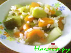 Блюдо из лука-порея