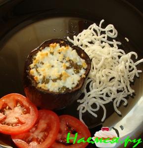 Баклажаны с брынзой