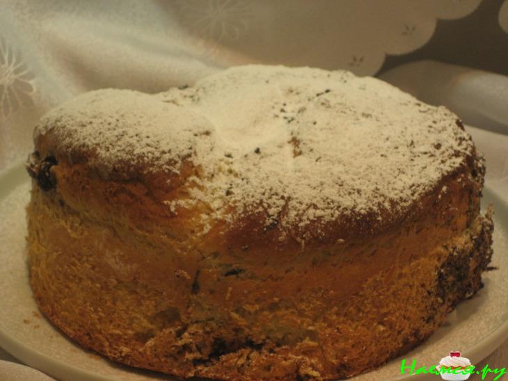 Кулич с маком и вишней Кулич с маком и вишней