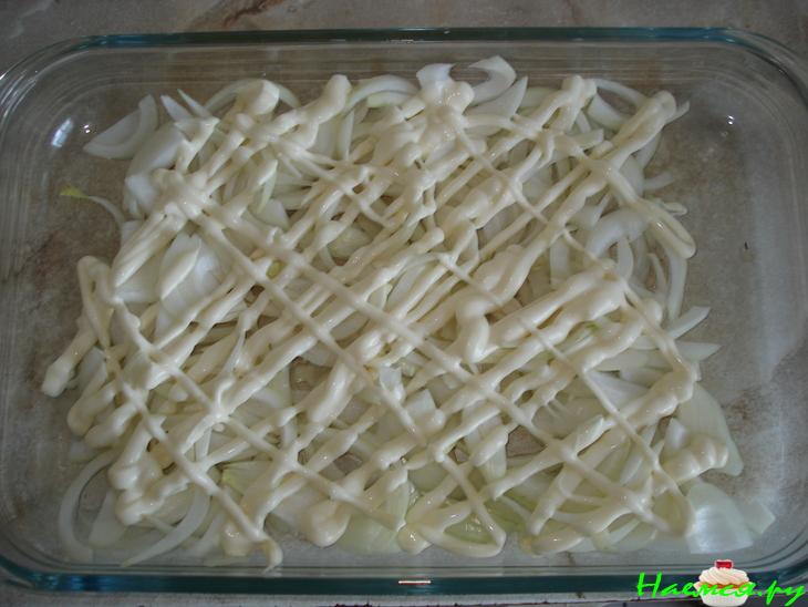 Рыба с беконом