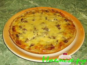 Луковый пирог по-французски Луковый пирог по-французски