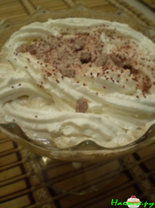 Капучино с земляникой