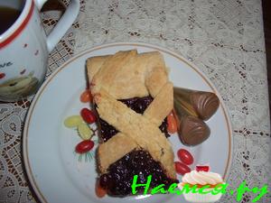 Вишневый пирог на кефире