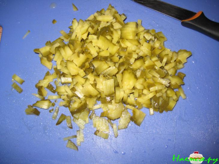 Солянка сборная мясная, приготовленная по убыстренной технологии